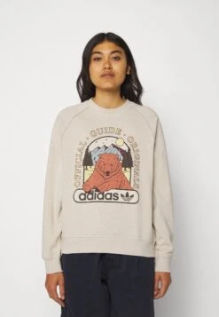 Adidas Originals Sudadera - Beige Melange -Tienda barata Ulla Popken 34b17aa40f43469fa3768146f064318d