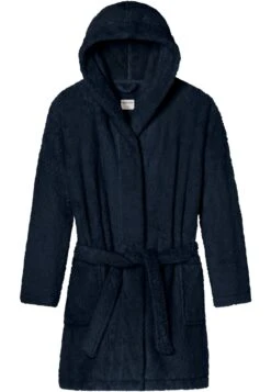 Schiesser Teddy - Albornoz - Dunkelblau -Tienda barata Ulla Popken 36b8de991cba4452aba9c32aad25b33c