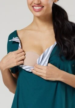 Umstands Und Stillshirt - Camisón - Flaschengrün -Tienda barata Ulla Popken 378372b16b874087b517be41afb8e893