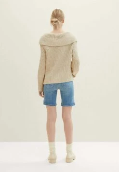 Tom Tailor Alexa- Shorts Vaqueros - Light Stone Wash Denim -Tienda barata Ulla Popken 382ae4d464784a8db90135589eb6eee8