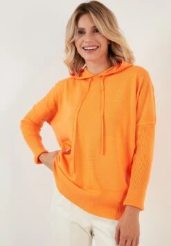 LELA Regular Fit - Jersey Con Capucha - Orange 12 LELA Regular Fit - Jersey Con Capucha - Orange -Tienda barata Ulla Popken 3d4c86cdda77489aa1a3224afaa3eeeb