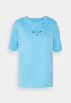 Roxy Moonlight Sunset- Camiseta Estampada - Azure Blue -Tienda barata Ulla Popken 3dabf3790c194591a660b043dadc711c