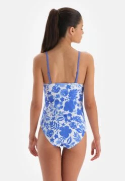 Nature One Shoulder - Bañador - Blue -Tienda barata Ulla Popken 3ea50441374d424abf4d7a8bbe8c2a9d
