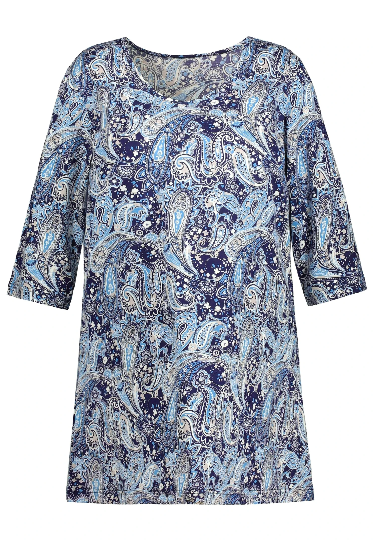 Ulla Popken Camiseta De Manga Larga - Marine 7 Ulla Popken Camiseta De Manga Larga - Marine - Imagen 5