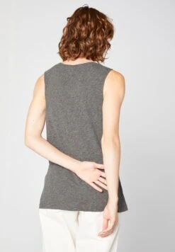 American Vintage Jacksonville - Top - Anthracite Chine -Tienda barata Ulla Popken 3f9cc9953c6a407bbad4ff6915036a68