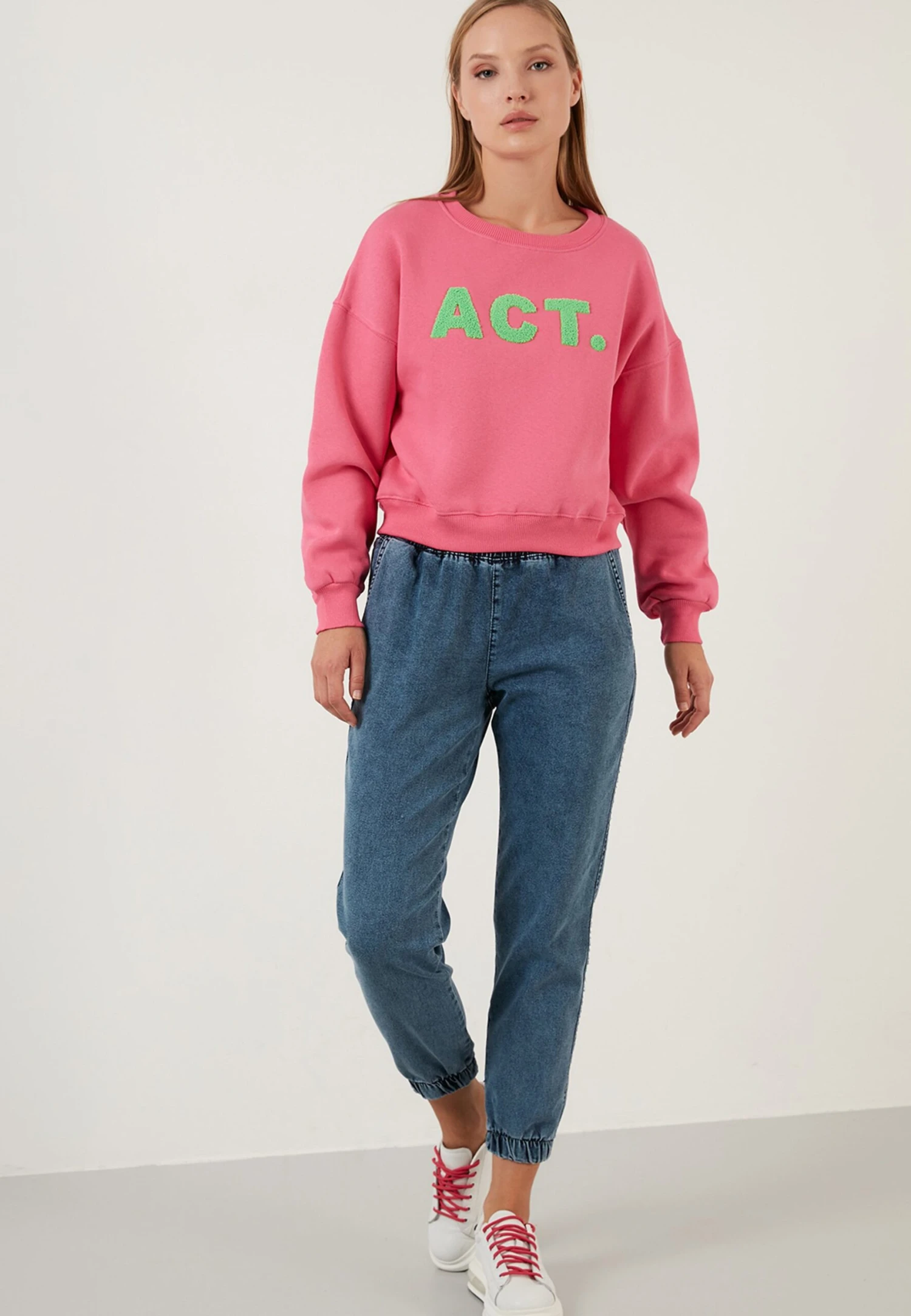 LELA Sudadera - Fuchsia 4 LELA Sudadera - Fuchsia - Imagen 2