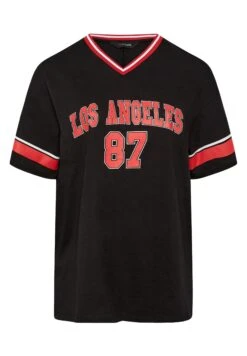 Los Angeles Varsity - Camiseta Estampada - Black -Tienda barata Ulla Popken 3fbbe1919b1b4444bec186304b335101