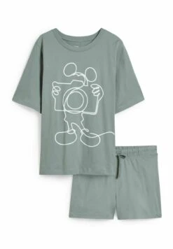 Set 2 Pack Disney Mickey Mouse - Pijama - Green -Tienda barata Ulla Popken 4091df2423604ac0b4c11f6b3457ac3e