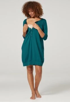 Happy Mama Camisón - Bottle Green -Tienda barata Ulla Popken 42926735a82e4ab6b65fcac57bd0e4e2