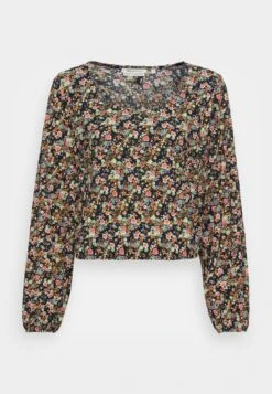 TOM TAILOR Denim Loose Structured - Camiseta De Manga Larga - Multi-Coloured