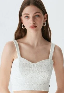 LTB Horeme - Top - White -Tienda barata Ulla Popken 4832bc78ea844b5294830a43f9cb5803