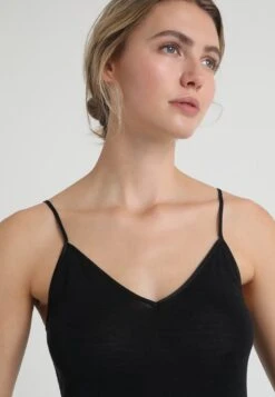 HANRO Spaghetti - Camiseta Interior - Black -Tienda barata Ulla Popken 49dab8a79f72473a9ed89178cd0cc046