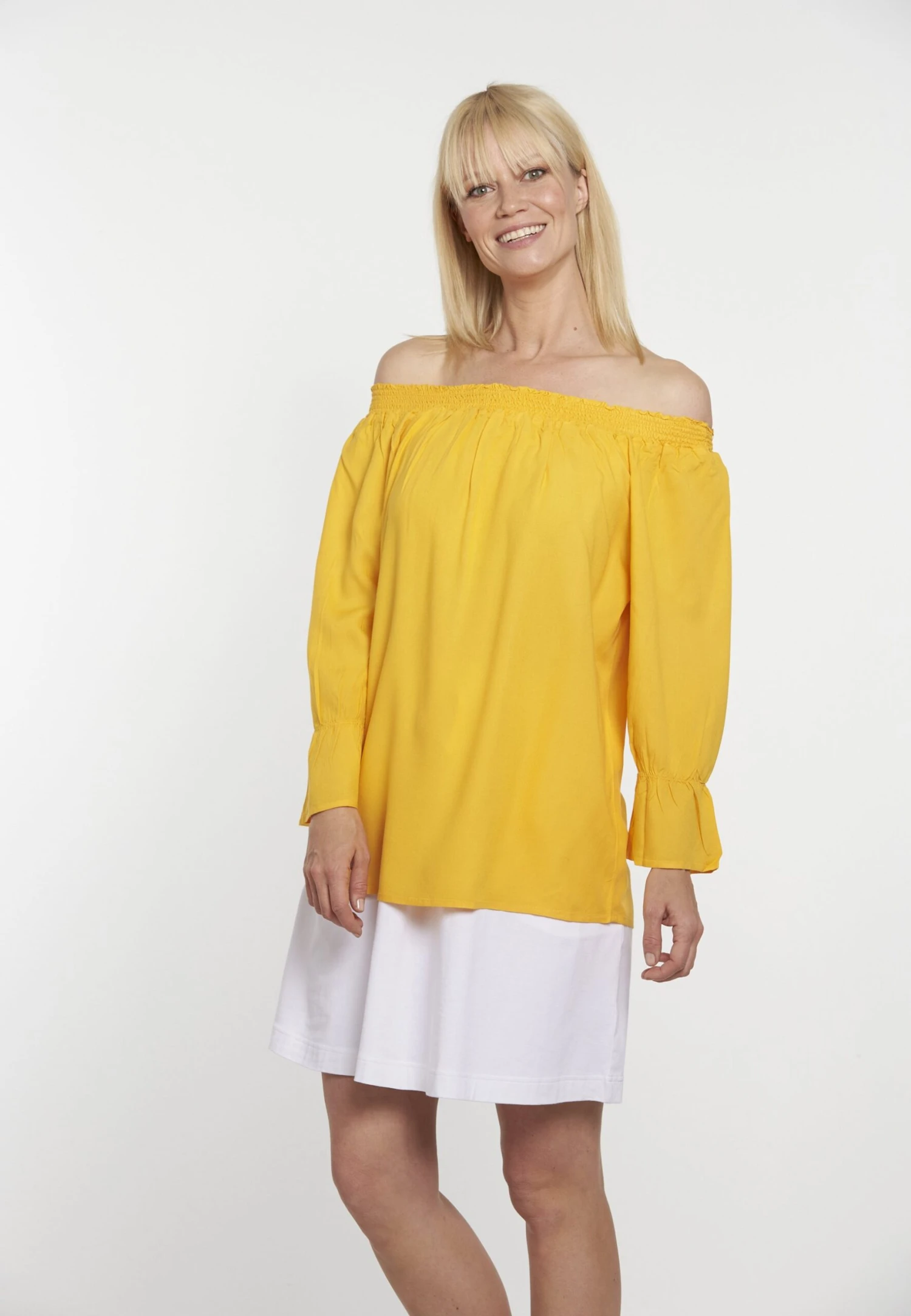 Camiseta De Manga Larga - Gelb 3 Camiseta De Manga Larga - Gelb