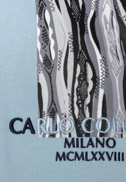 CARLO COLUCCI Plus Unisex - Camiseta Estampada - Blau 12 CARLO COLUCCI Plus Unisex - Camiseta Estampada - Blau -Tienda barata Ulla Popken 4c5677264e3141e7ae20ebe10dfbcfc9