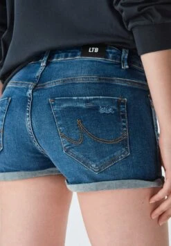 LTB Judie Rosales Wash- Shorts Vaqueros - Mid Blue -Tienda barata Ulla Popken 4db78dec109547b6ae523c2a2a1cb997