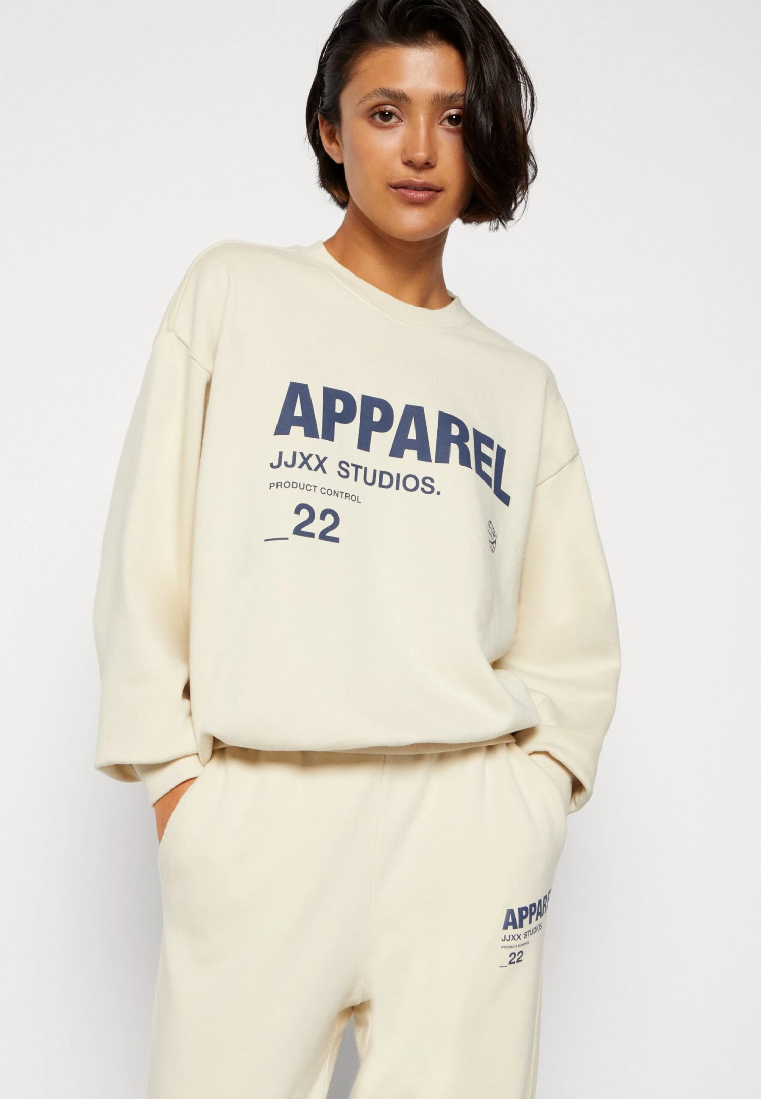 JJXX Beatrice Vint Noos - Sudadera - Bone White 6 JJXX Beatrice Vint Noos - Sudadera - Bone White - Imagen 4