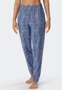 Schiesser Mix Relax Lang - Pantalón De Pijama - Purple