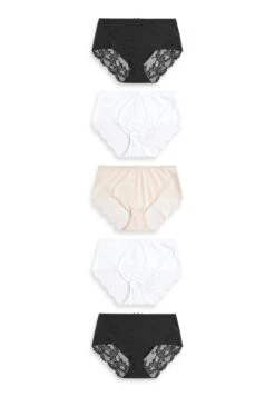 Next 5 Pack - Braguitas - Black White Nude