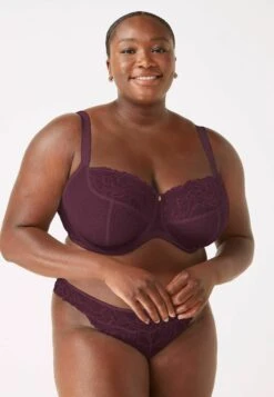 Next Non Pad - Sujetador Balconette - Plum Purple