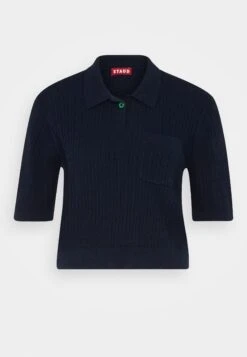 Staud Blaine - Camiseta Básica - Navy -Tienda barata Ulla Popken 55320d9556d84784a15432b8de4be752