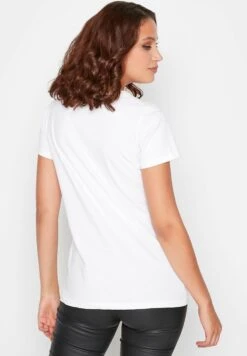 'Wildflower' Slogan- Camiseta Estampada - White -Tienda barata Ulla Popken 577dc3511af84efeb8039cd0e4700cbe