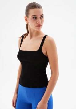 Strap Crop - Top - Black -Tienda barata Ulla Popken 57f91e0fa62f4065a782db9bedcb673a