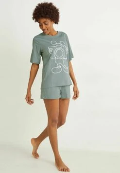 Set 2 Pack Disney Mickey Mouse - Pijama - Green