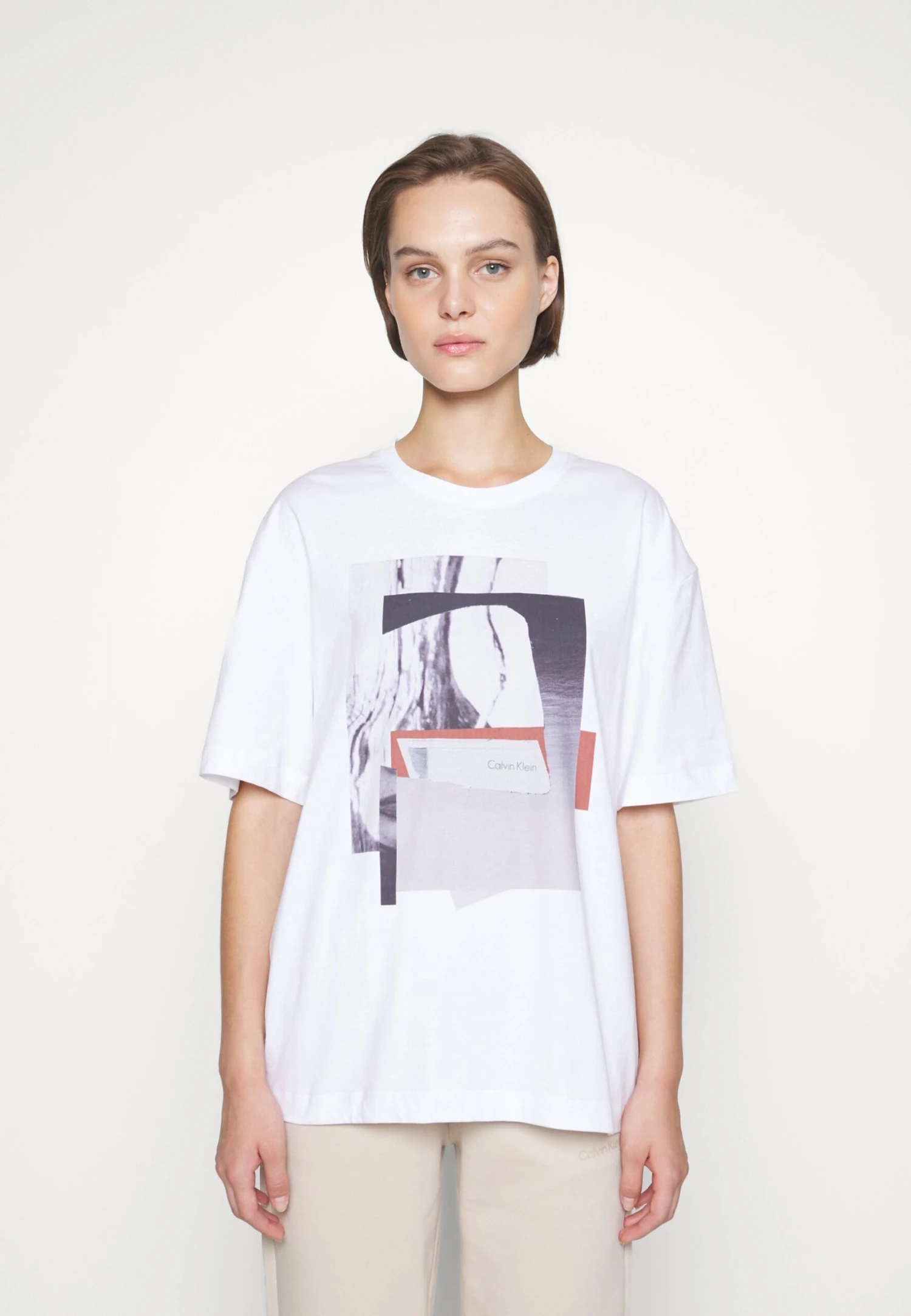 Calvin Klein Graphic - Camiseta Estampada - Bright White 3 Calvin Klein Graphic - Camiseta Estampada - Bright White