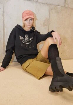 Adidas Originals Hoodie Logo - Sudadera - Black