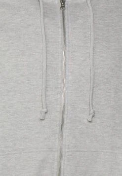 YOURTURN Relaxed Fit Unisex - Sudadera Con Cremallera - Mottled Light Grey -Tienda barata Ulla Popken 5a35d308462344048edd717afcf6ff0b