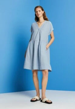 ESPRIT Dress - Vestido Informal - Light Blue Lavender -Tienda barata Ulla Popken 5aee7f52f5b1481e89ebdd02a262cf92