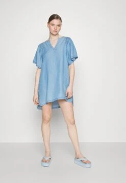 ESPRIT Clt Clt - Vestido Vaquero - Blue Medium Wash -Tienda barata Ulla Popken 5b627016dbf34fe1bce6f23c68a99b57