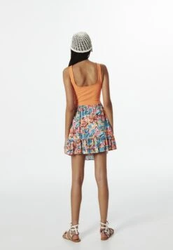 Twist Slim Cut Tie-On Bustier - Top - Salmon -Tienda barata Ulla Popken 5be325008f3c42399e0e3591c4ca845b