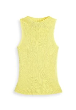 Next Glossy Tank Standard - Top - Yellow -Tienda barata Ulla Popken 5cd71bcf3bfd4ef48c7c1fe136aa9c47