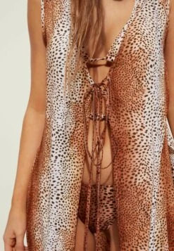 Kaftano Smanicato - Complementos De Playa - Animal Print -Tienda barata Ulla Popken 5ce53d7217ba44a5a65d7a4c70080a2c
