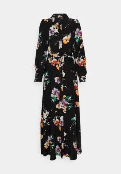 Vero Moda Tall Vmshilah Naja Long Shirt Dress - Vestido Camisero - Black/Penny -Tienda barata Ulla Popken 5da72877e8694ba085ee5a57433d958c