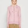 Ragwear Paya - Sudadera Con Cremallera - Dusty Pink -Tienda barata Ulla Popken 5dea0c624ac64955a5e1564a82decdd4