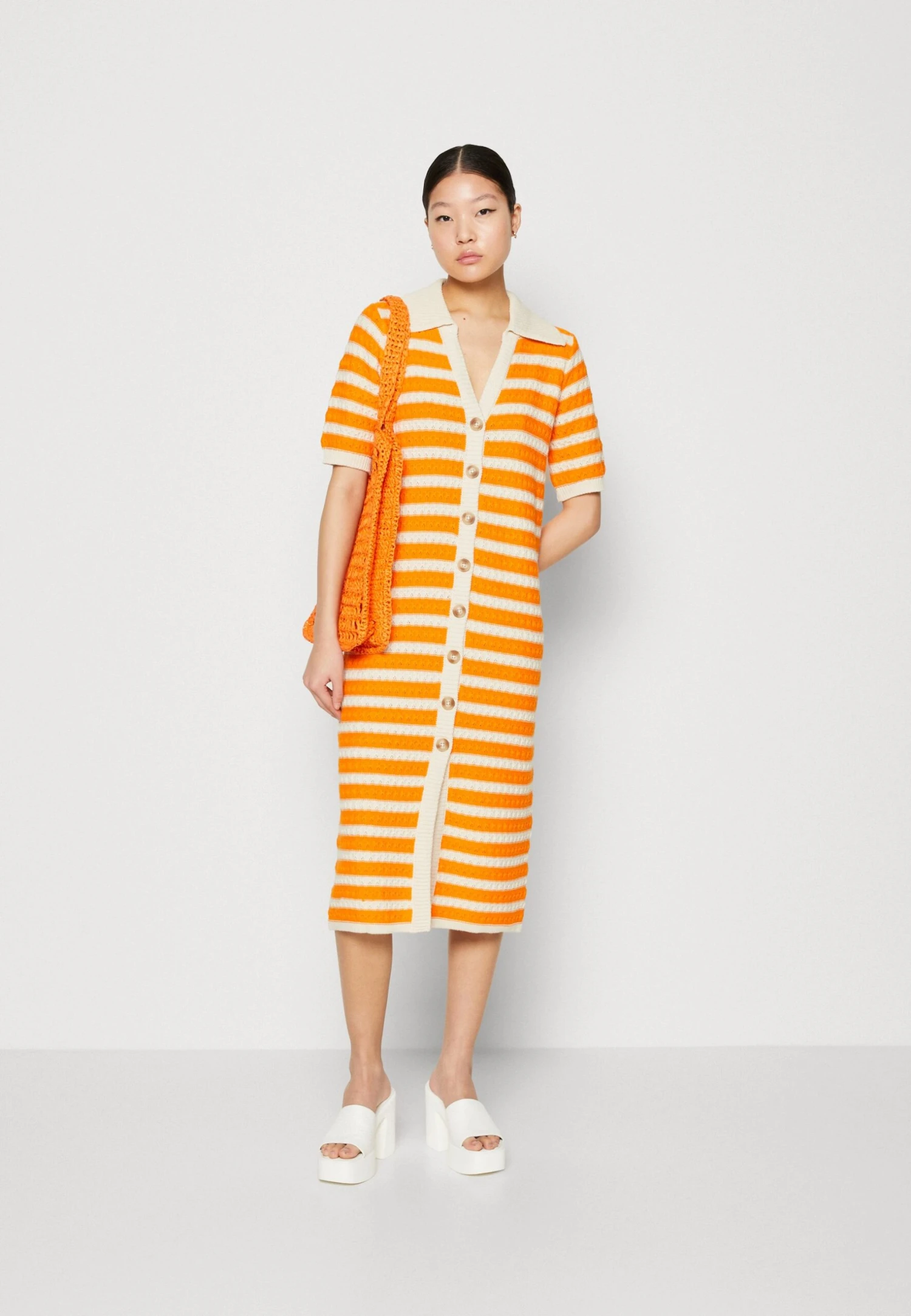 YAS CrocNoos - Vestido De Punto - Oriole 4 YAS CrocNoos - Vestido De Punto - Oriole - Imagen 2