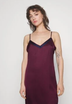 ESPRIT Chemise Solid - Camisón - Bordeaux -Tienda barata Ulla Popken 62173473dfeb4e539effe5ae23f598b4