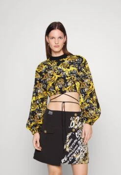 Felpa Print Logo - Sudadera - Black/Gold