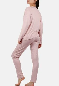 Manches Longues Set - Pijama - Rose -Tienda barata Ulla Popken 637222b0b4c04538a873009389cc4a6b