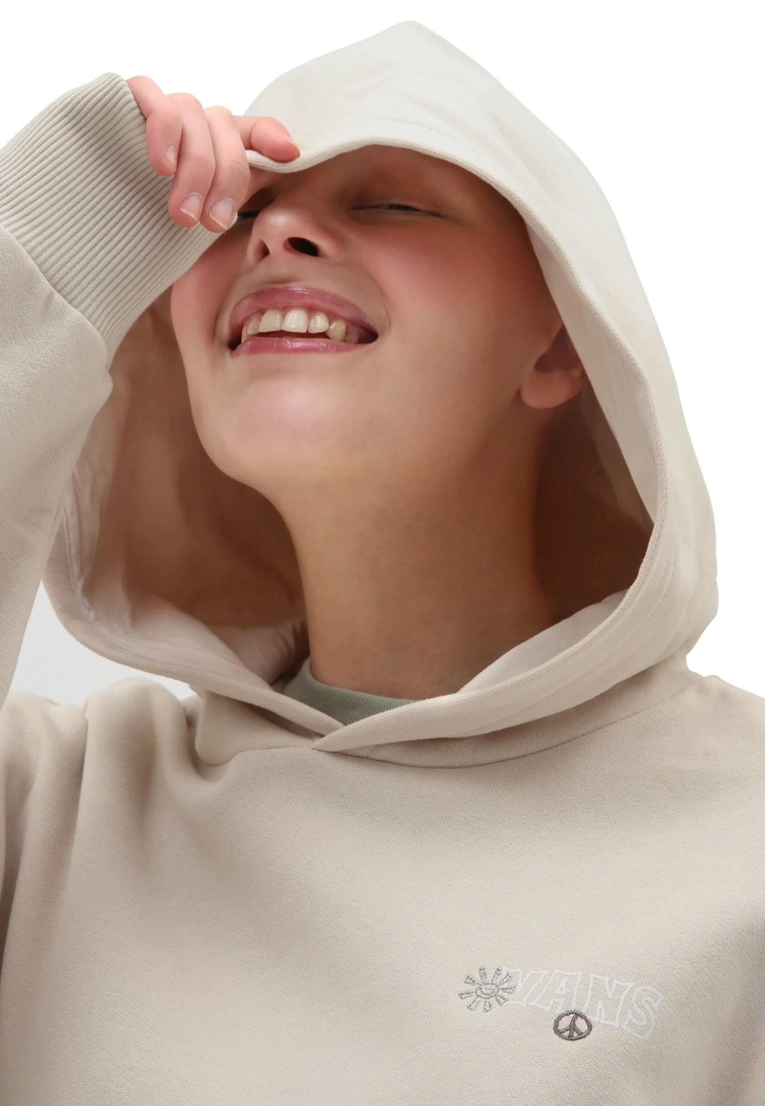 Vans Earth Peace- Jersey Con Capucha - Light Beige 5 Vans Earth Peace- Jersey Con Capucha - Light Beige - Imagen 3