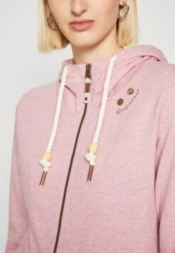Ragwear Paya - Sudadera Con Cremallera - Dusty Pink -Tienda barata Ulla Popken 64cba034a94a4d458dfce7f2026dbf3f