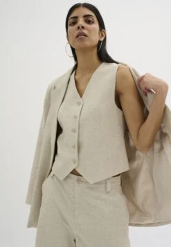 Lavitamw - Shorts - Oatmeal -Tienda barata Ulla Popken 64dbd2bc621c4251a2266c203e9dbaf8