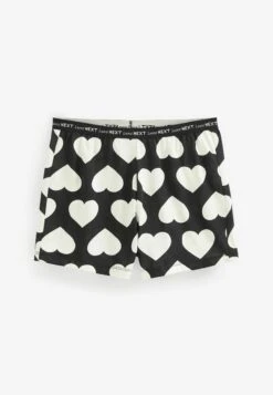 Next Long Sleeve Sets 2 Pack Standard - Pijama - Black White Heart Print -Tienda barata Ulla Popken 65721876821240e69dce316e81d8dd9d