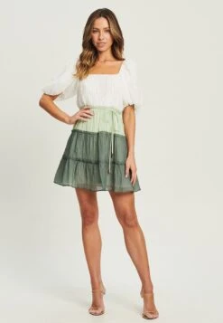 Valenci- Vestido Informal - Green Ombre -Tienda barata Ulla Popken 6698ed5b665344abbce2cb7683155d6f