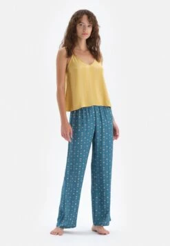 V-NeckRegular Sleeveless- Pijama - Mustard -Tienda barata Ulla Popken 66de24c3ffbd4c74b47ee94f7801b5bf