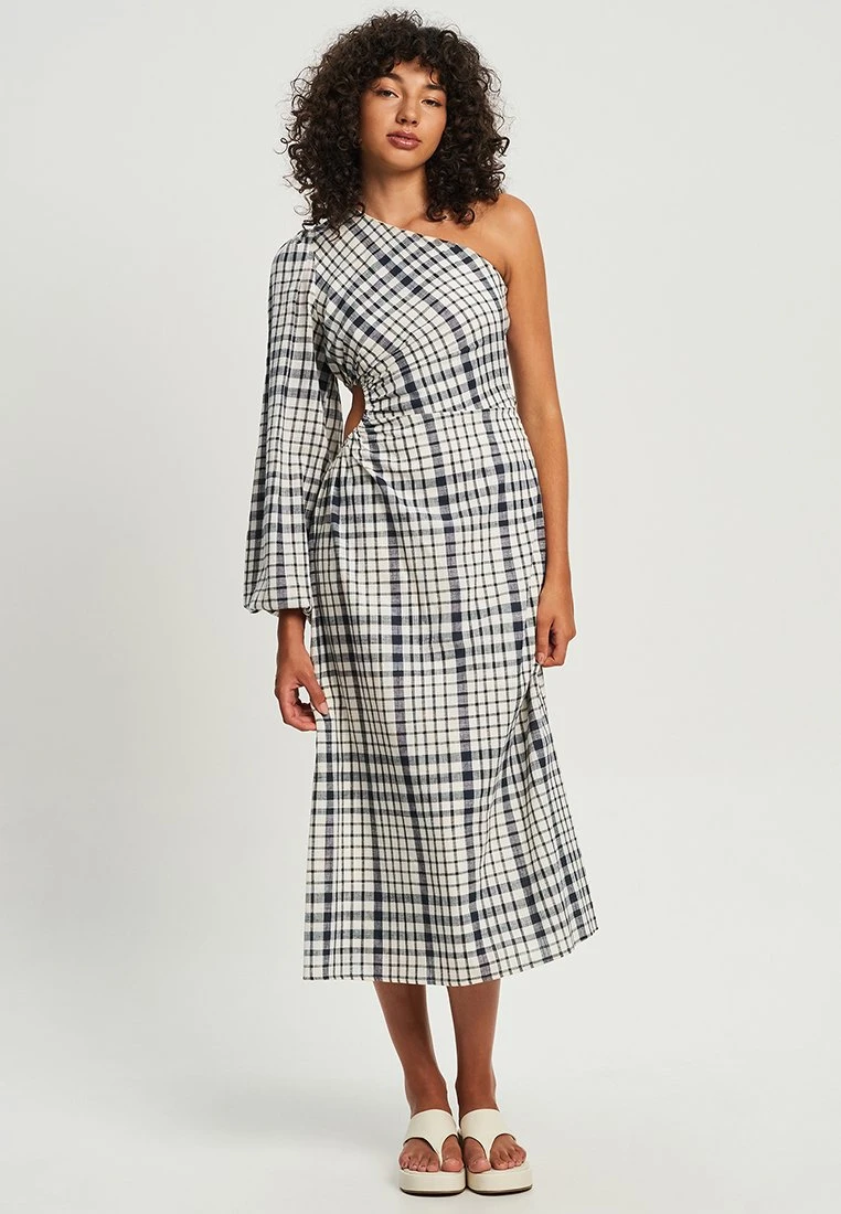 Calli Vida - Vestido Informal - Navy Check 3 Calli Vida - Vestido Informal - Navy Check