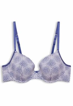 ESPRIT Wattierter Mit Geo-Print - Sujetador Con Aros - Dark Blue -Tienda barata Ulla Popken 699ae011e3a8425e8fd5a6b3cac9b6ac