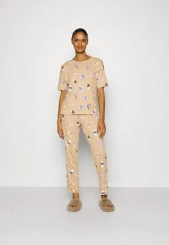 Marks & Spencer Pijama - Beige -Tienda barata Ulla Popken 69a9e6fe59da47649ed3a74b54c1ae31